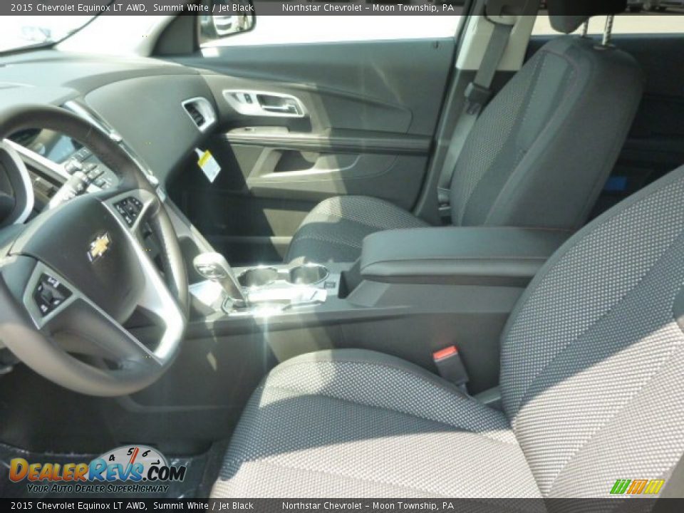 2015 Chevrolet Equinox LT AWD Summit White / Jet Black Photo #10