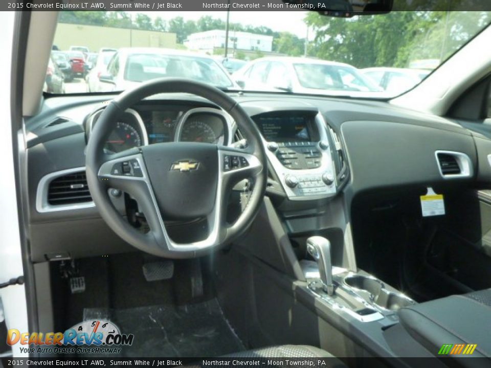 2015 Chevrolet Equinox LT AWD Summit White / Jet Black Photo #12