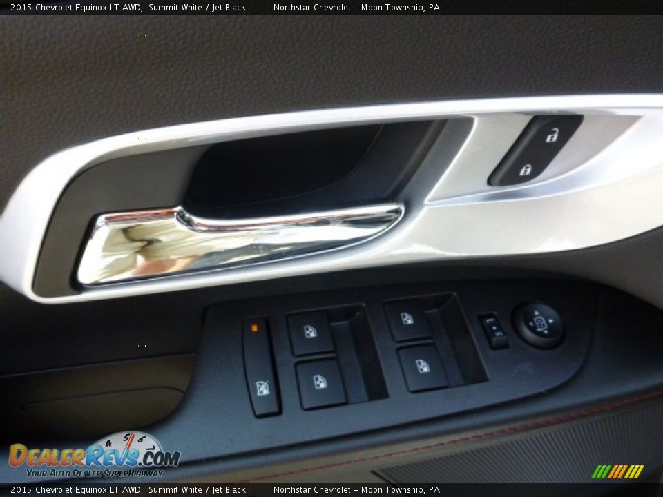 2015 Chevrolet Equinox LT AWD Summit White / Jet Black Photo #13