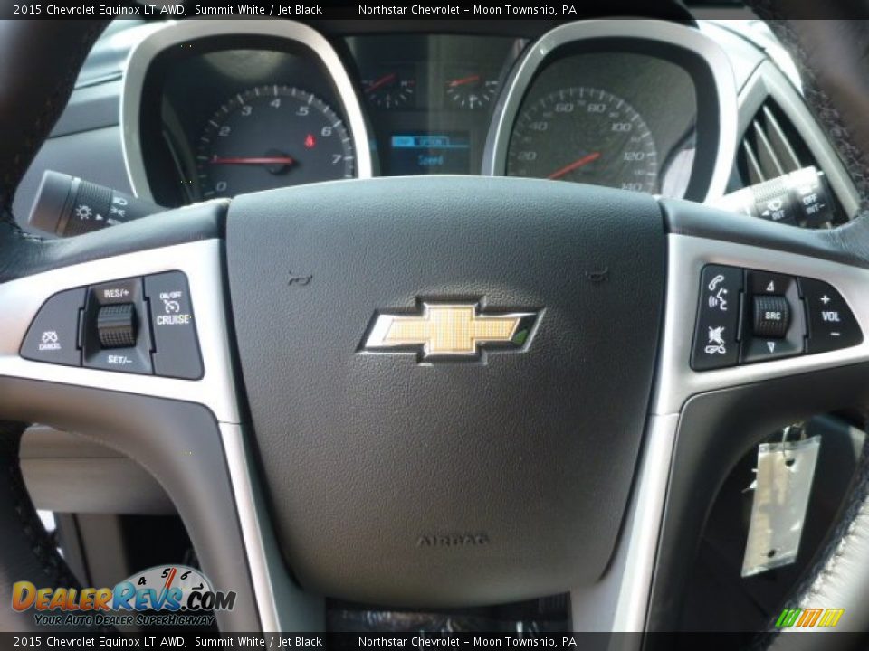 2015 Chevrolet Equinox LT AWD Summit White / Jet Black Photo #16