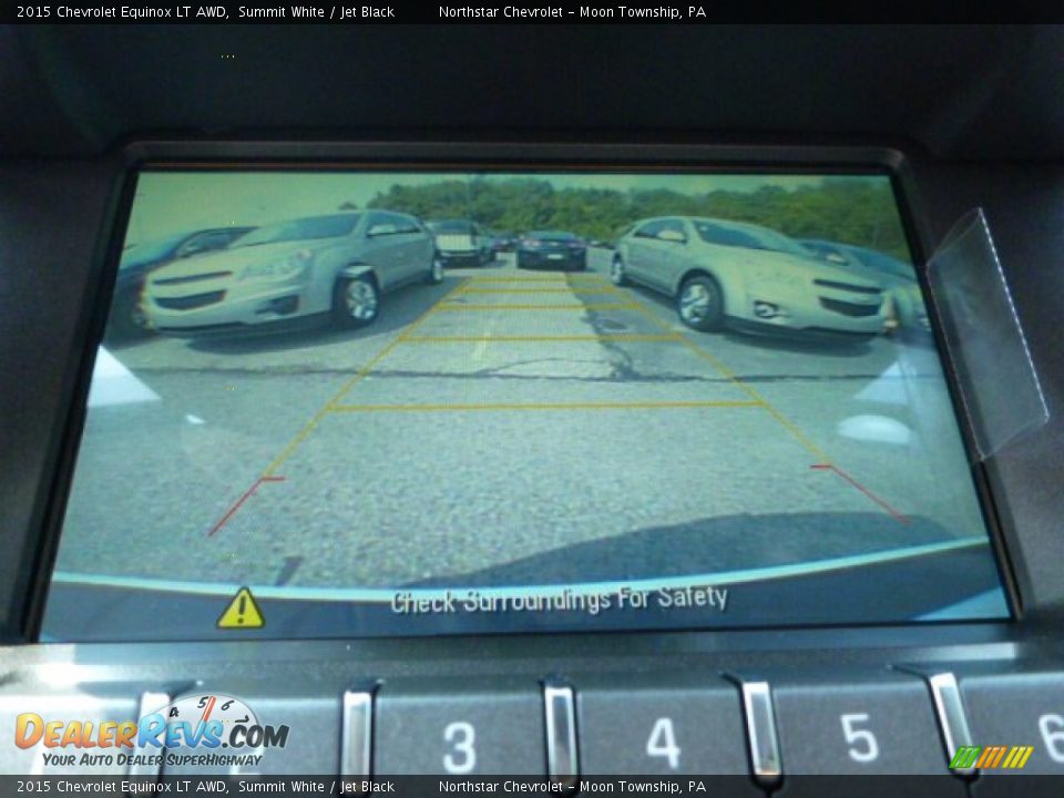 2015 Chevrolet Equinox LT AWD Summit White / Jet Black Photo #17