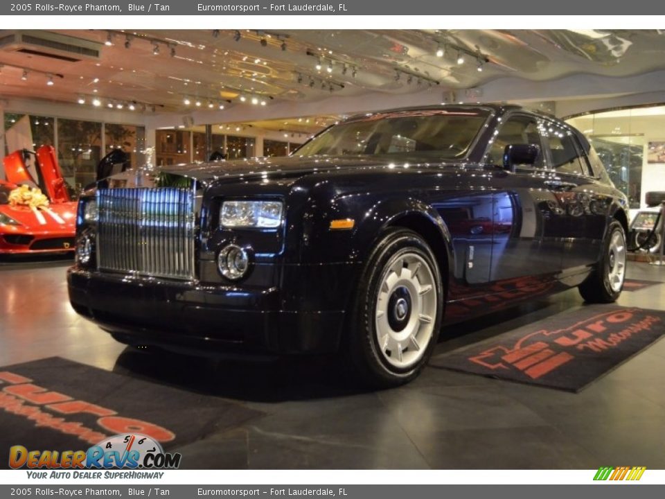 2005 Rolls-Royce Phantom Blue / Tan Photo #1