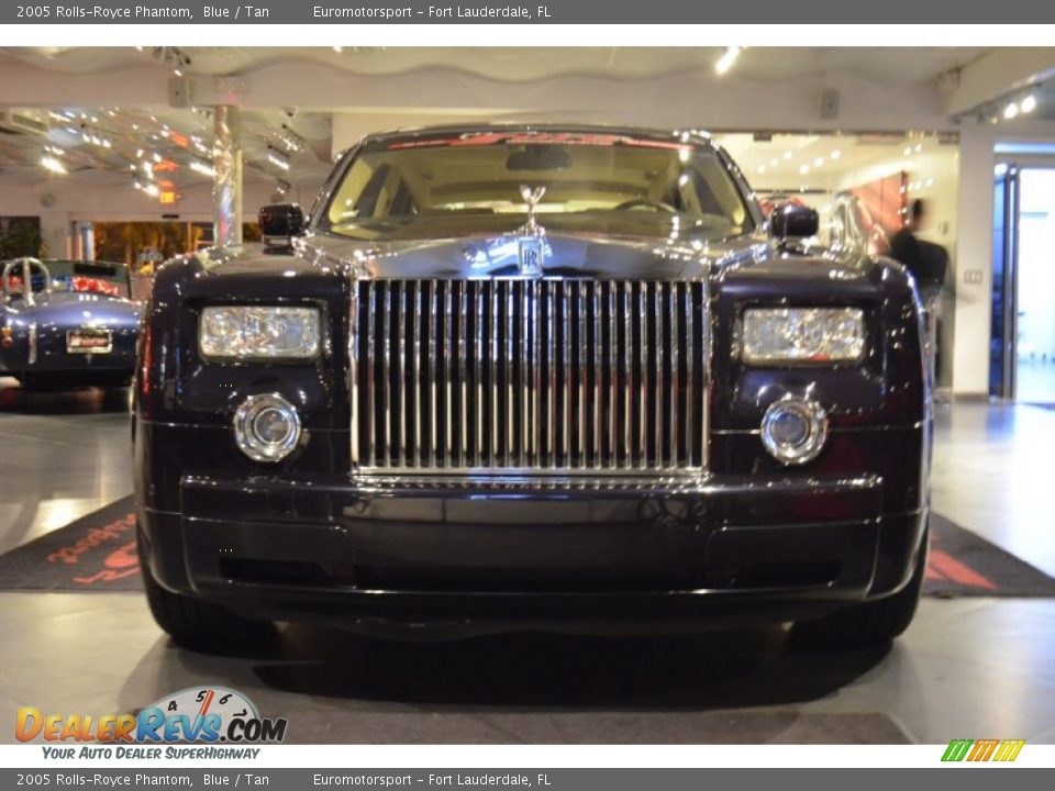2005 Rolls-Royce Phantom Blue / Tan Photo #2