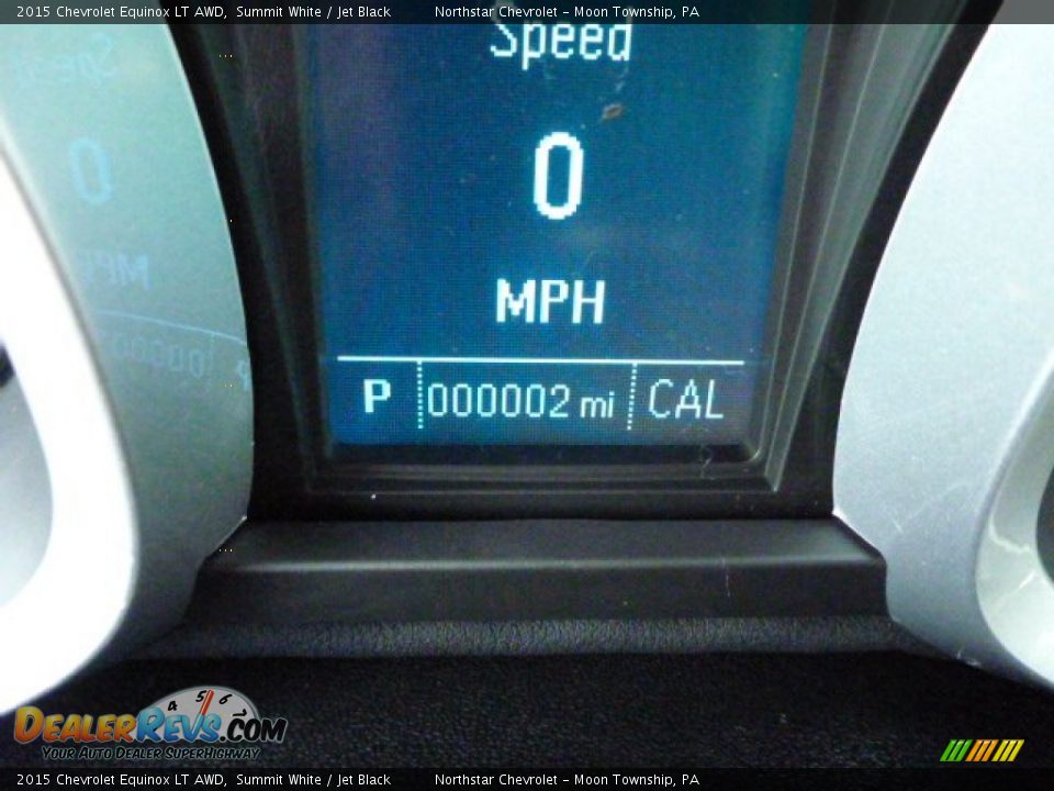 2015 Chevrolet Equinox LT AWD Summit White / Jet Black Photo #20