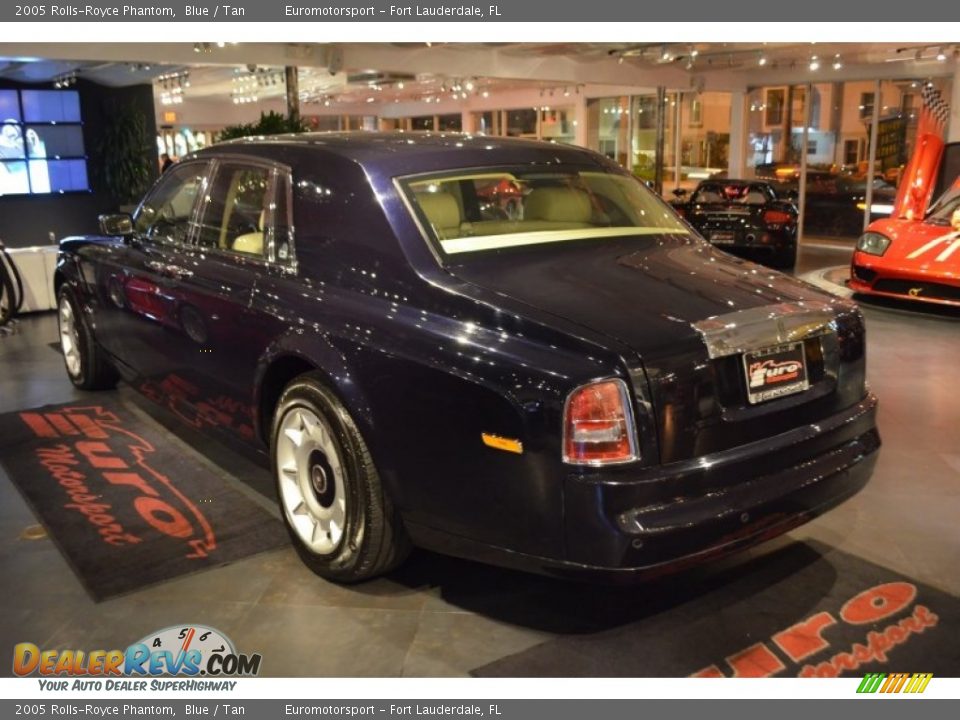 2005 Rolls-Royce Phantom Blue / Tan Photo #11