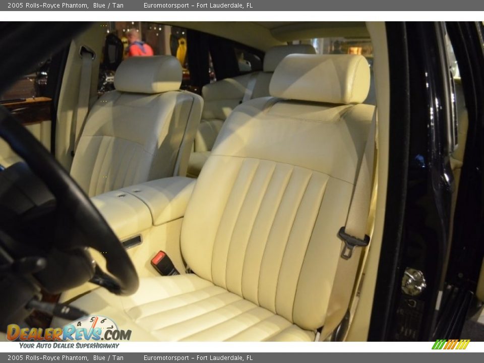 2005 Rolls-Royce Phantom Blue / Tan Photo #20