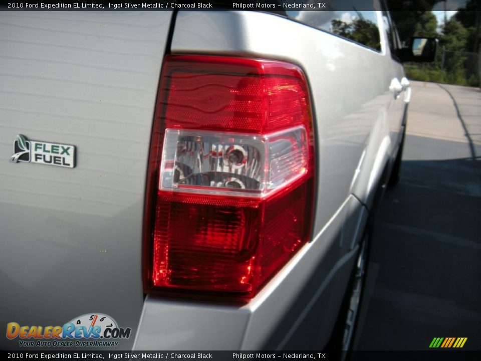 2010 Ford Expedition EL Limited Ingot Silver Metallic / Charcoal Black Photo #20