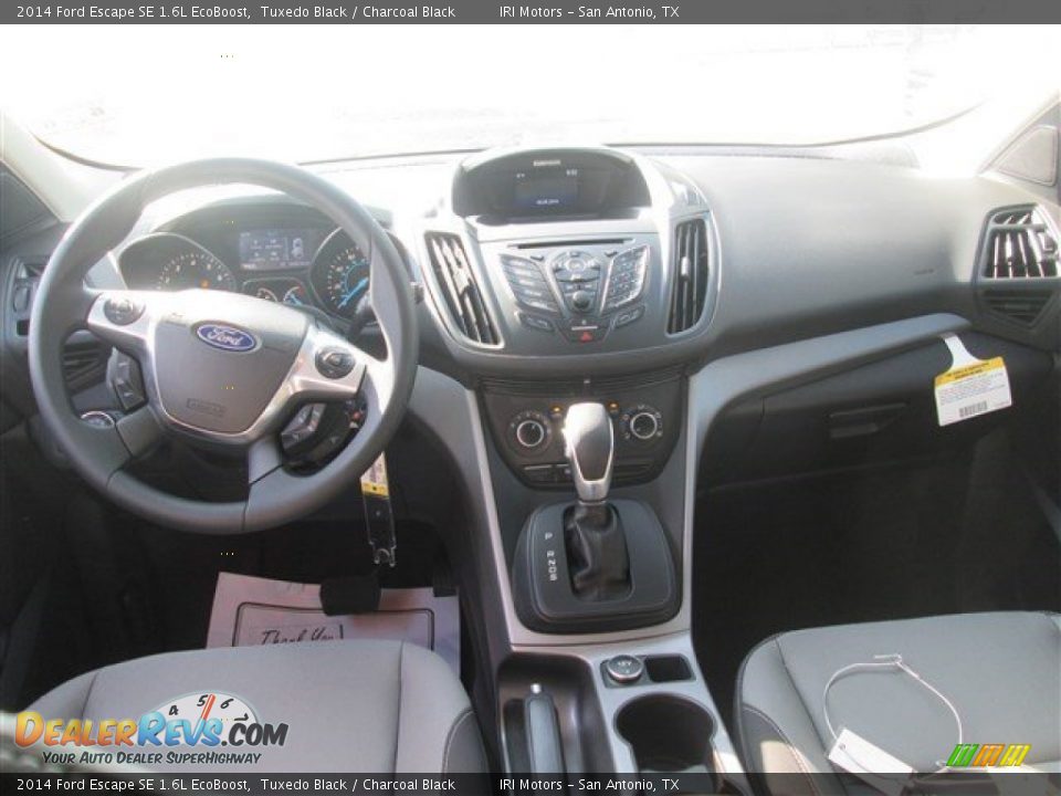 2014 Ford Escape SE 1.6L EcoBoost Tuxedo Black / Charcoal Black Photo #7