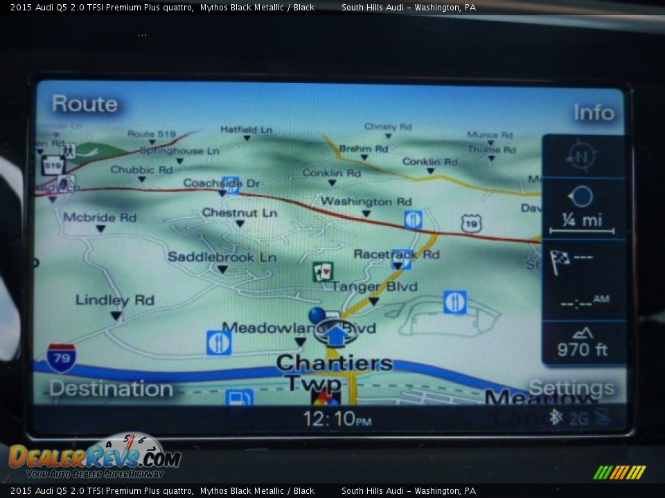 2015 Audi Q5 2.0 TFSI Premium Plus quattro Mythos Black Metallic / Black Photo #14