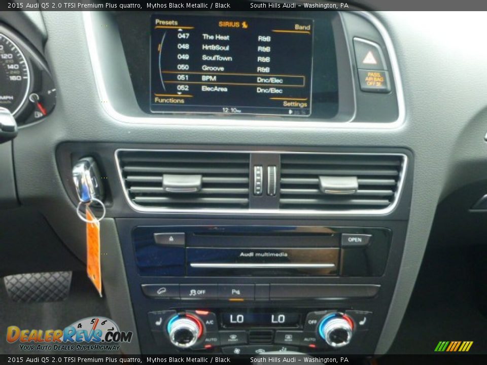2015 Audi Q5 2.0 TFSI Premium Plus quattro Mythos Black Metallic / Black Photo #15