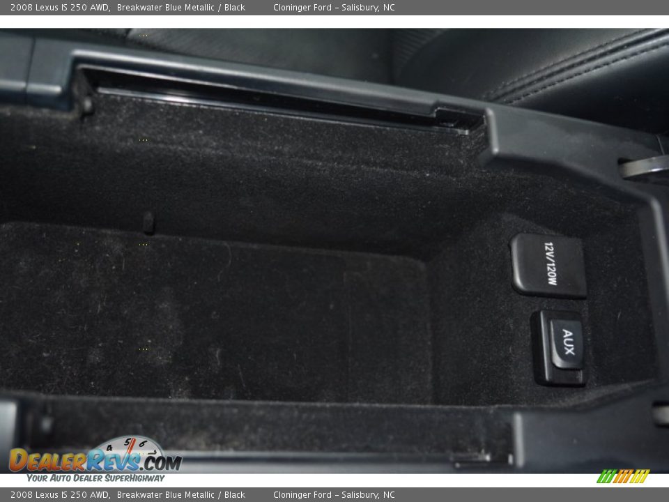 2008 Lexus IS 250 AWD Breakwater Blue Metallic / Black Photo #22
