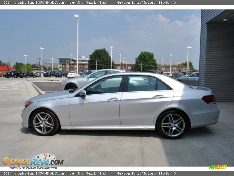 2014 Mercedes-Benz E 350 4Matic Sedan Iridium Silver Metallic / Black Photo #13