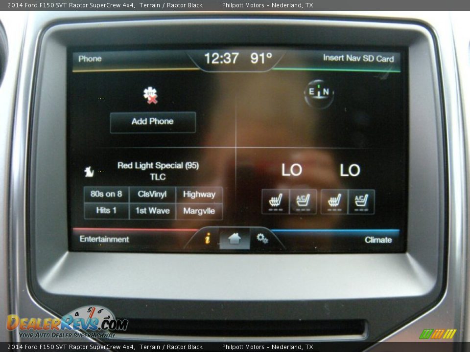 2014 Ford F150 SVT Raptor SuperCrew 4x4 Terrain / Raptor Black Photo #31