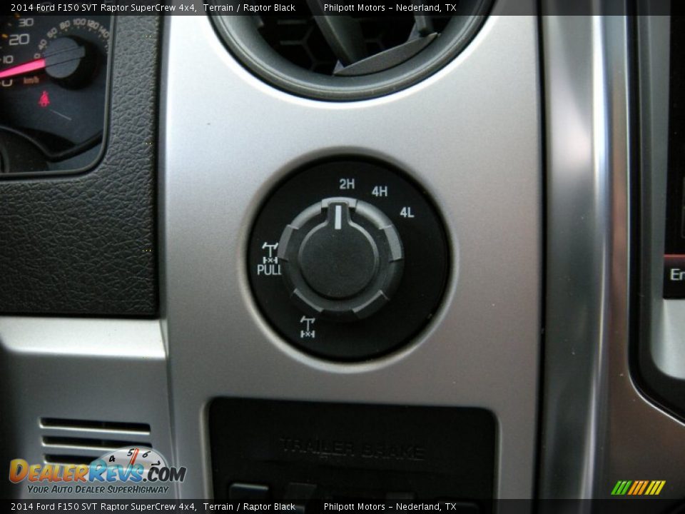 Controls of 2014 Ford F150 SVT Raptor SuperCrew 4x4 Photo #34