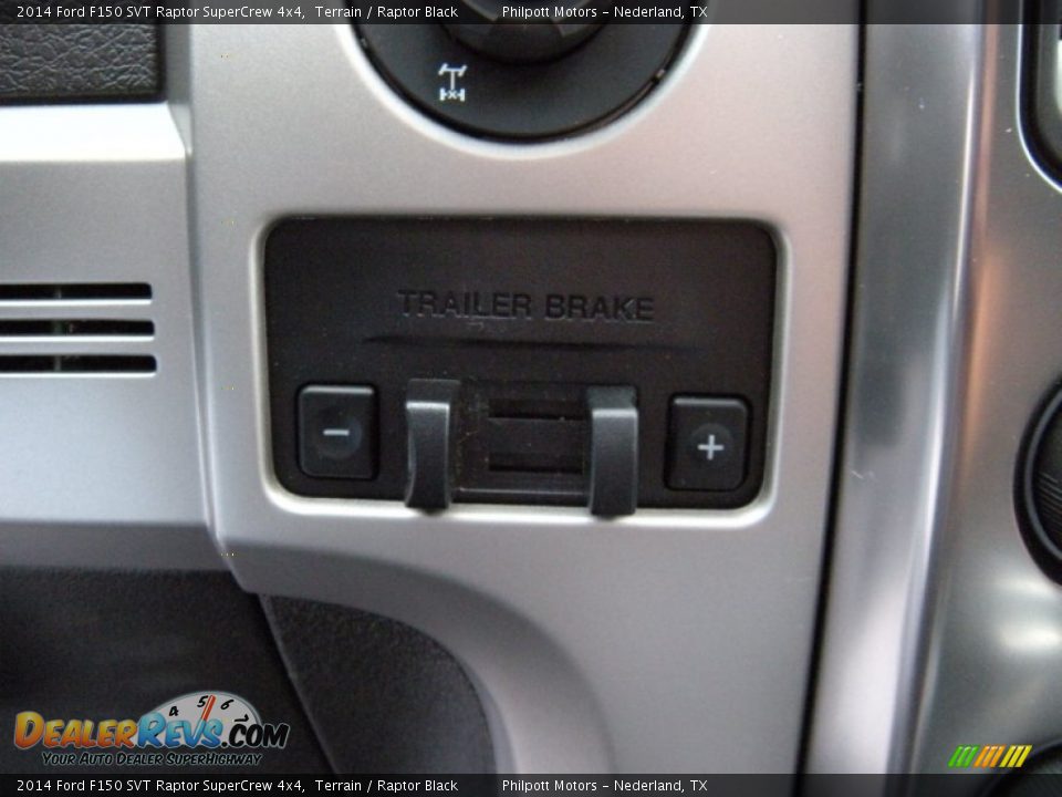 Controls of 2014 Ford F150 SVT Raptor SuperCrew 4x4 Photo #35