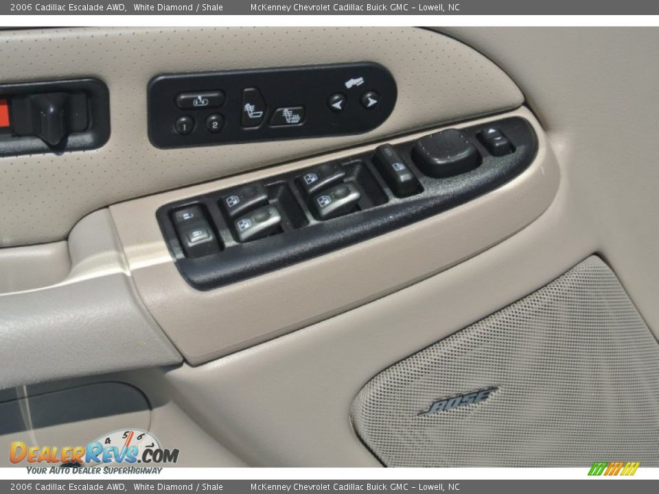2006 Cadillac Escalade AWD White Diamond / Shale Photo #11