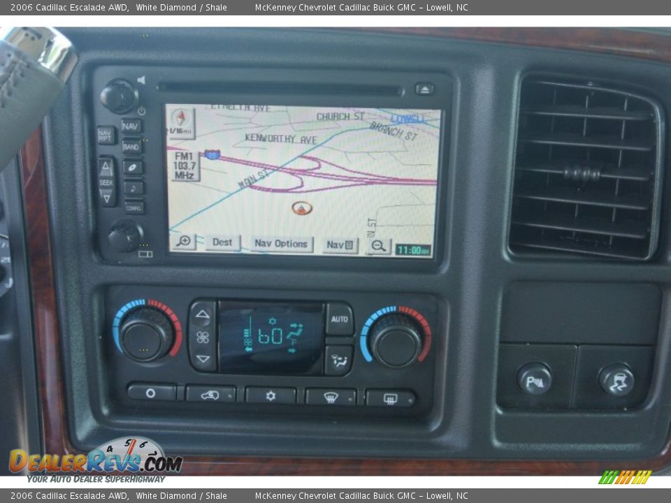 2006 Cadillac Escalade AWD White Diamond / Shale Photo #14