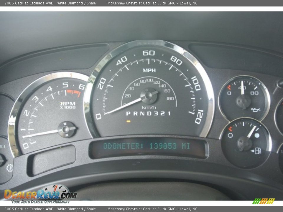 2006 Cadillac Escalade AWD White Diamond / Shale Photo #16