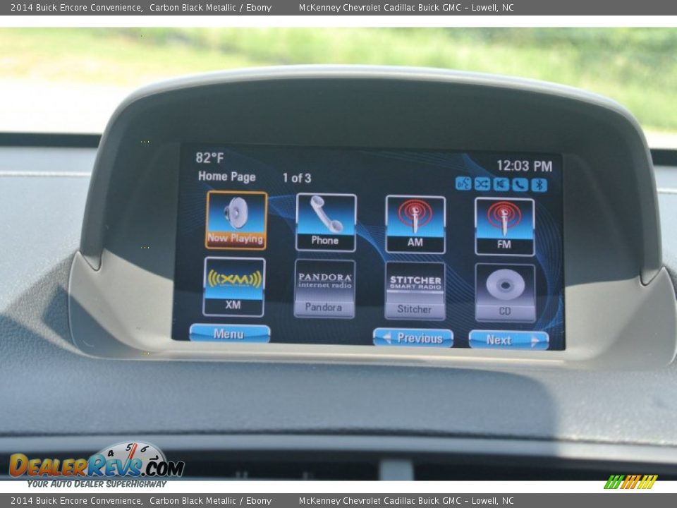 2014 Buick Encore Convenience Carbon Black Metallic / Ebony Photo #12