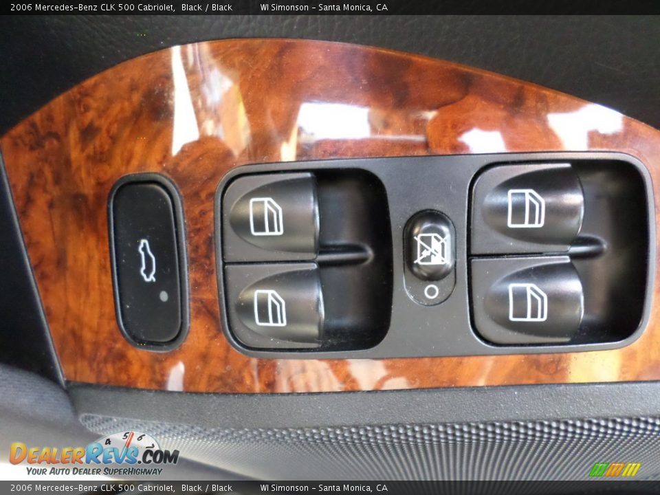 Controls of 2006 Mercedes-Benz CLK 500 Cabriolet Photo #10