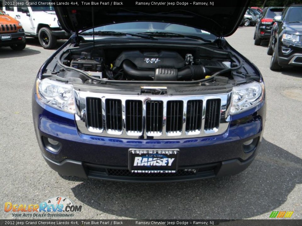 2012 Jeep Grand Cherokee Laredo 4x4 True Blue Pearl / Black Photo #2