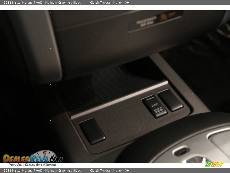 2011 Nissan Murano S AWD Platinum Graphite / Black Photo #10