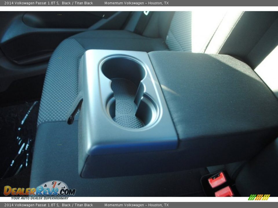 2014 Volkswagen Passat 1.8T S Black / Titan Black Photo #14