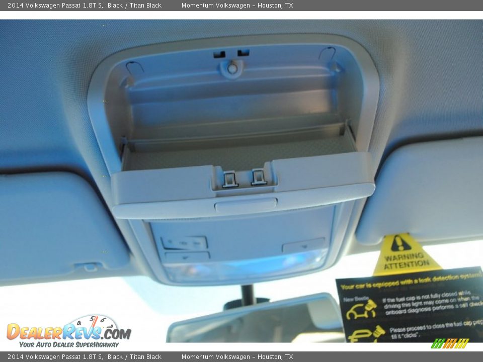 2014 Volkswagen Passat 1.8T S Black / Titan Black Photo #24