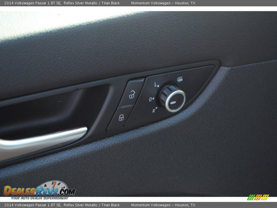 2014 Volkswagen Passat 1.8T SE Reflex Silver Metallic / Titan Black Photo #15