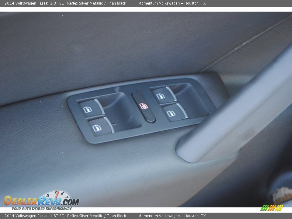 2014 Volkswagen Passat 1.8T SE Reflex Silver Metallic / Titan Black Photo #16