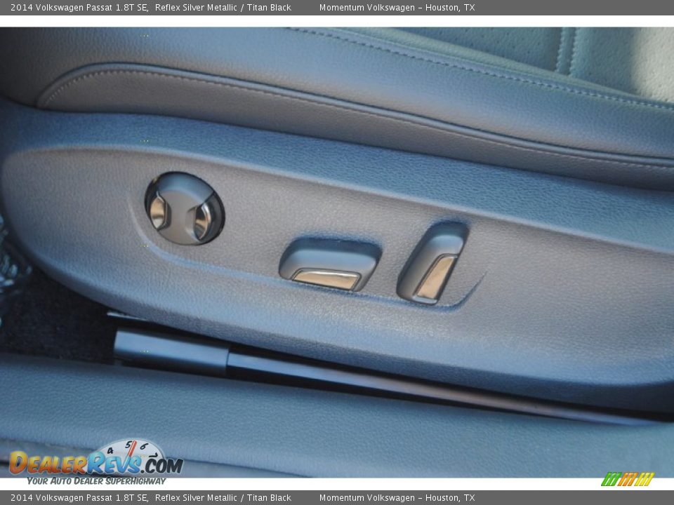 2014 Volkswagen Passat 1.8T SE Reflex Silver Metallic / Titan Black Photo #18