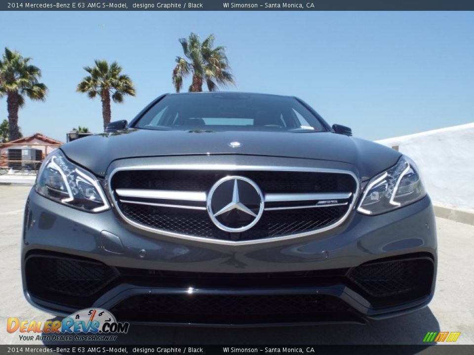 2014 Mercedes-Benz E 63 AMG S-Model designo Graphite / Black Photo #2