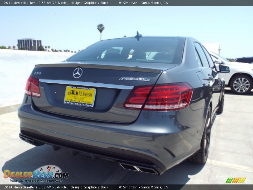 2014 Mercedes-Benz E 63 AMG S-Model designo Graphite / Black Photo #4