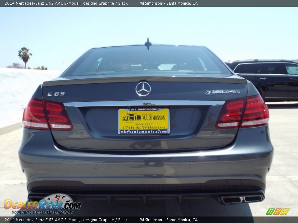 2014 Mercedes-Benz E 63 AMG S-Model designo Graphite / Black Photo #5