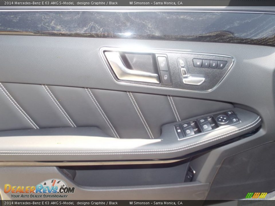 2014 Mercedes-Benz E 63 AMG S-Model designo Graphite / Black Photo #6