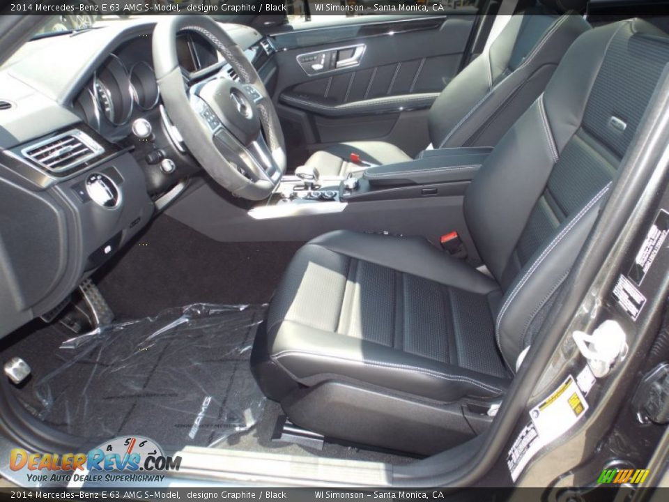 2014 Mercedes-Benz E 63 AMG S-Model designo Graphite / Black Photo #7
