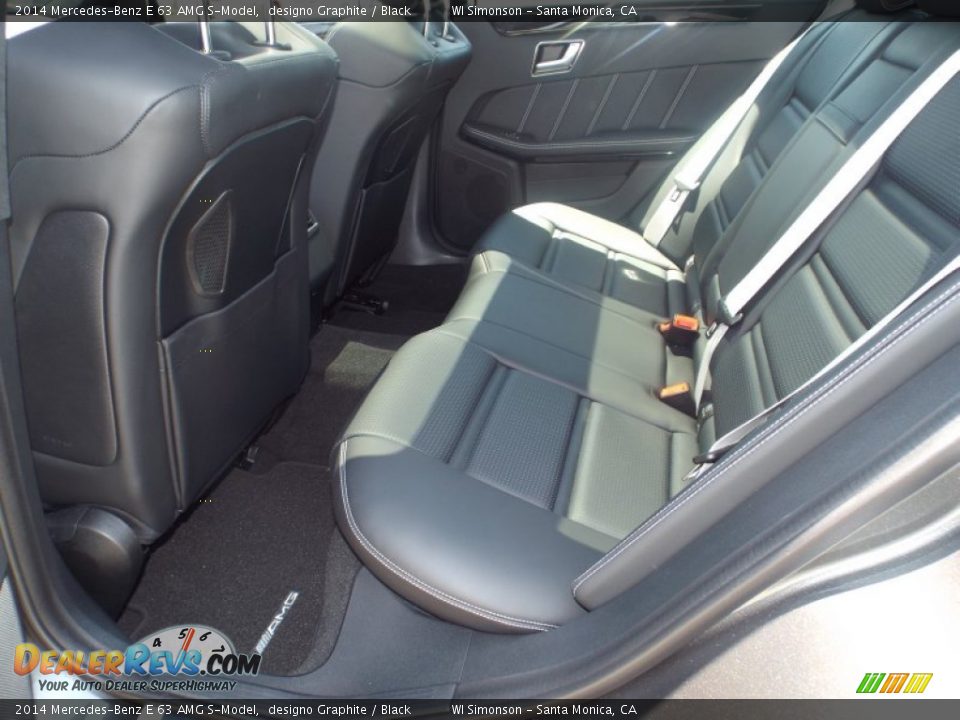 2014 Mercedes-Benz E 63 AMG S-Model designo Graphite / Black Photo #8