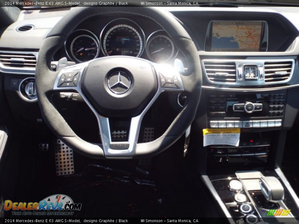 2014 Mercedes-Benz E 63 AMG S-Model designo Graphite / Black Photo #10