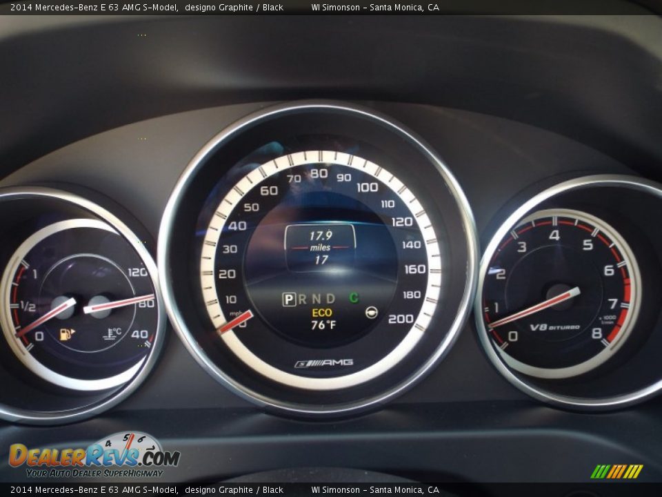 2014 Mercedes-Benz E 63 AMG S-Model designo Graphite / Black Photo #11