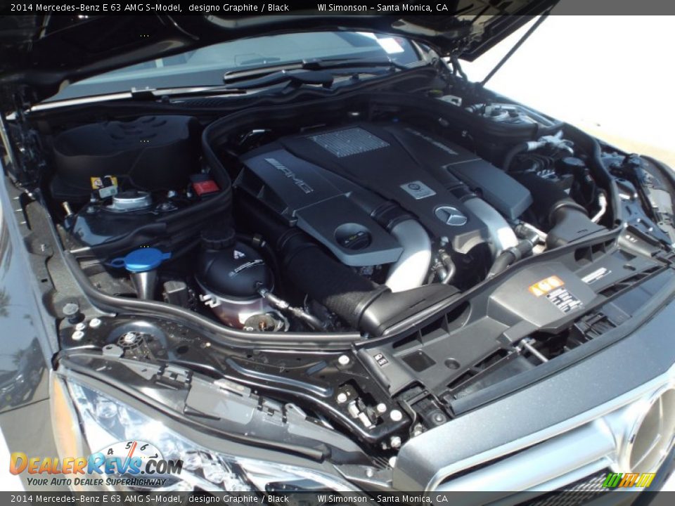 2014 Mercedes-Benz E 63 AMG S-Model designo Graphite / Black Photo #17