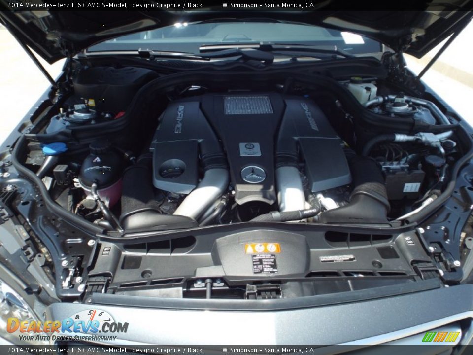 2014 Mercedes-Benz E 63 AMG S-Model designo Graphite / Black Photo #18