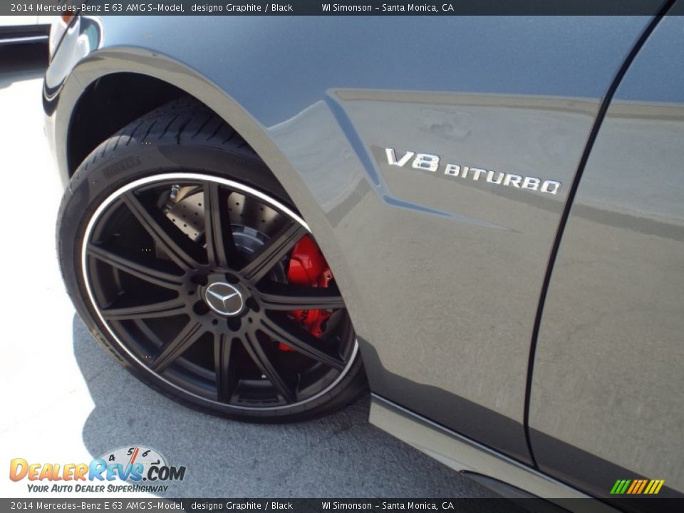 2014 Mercedes-Benz E 63 AMG S-Model designo Graphite / Black Photo #19