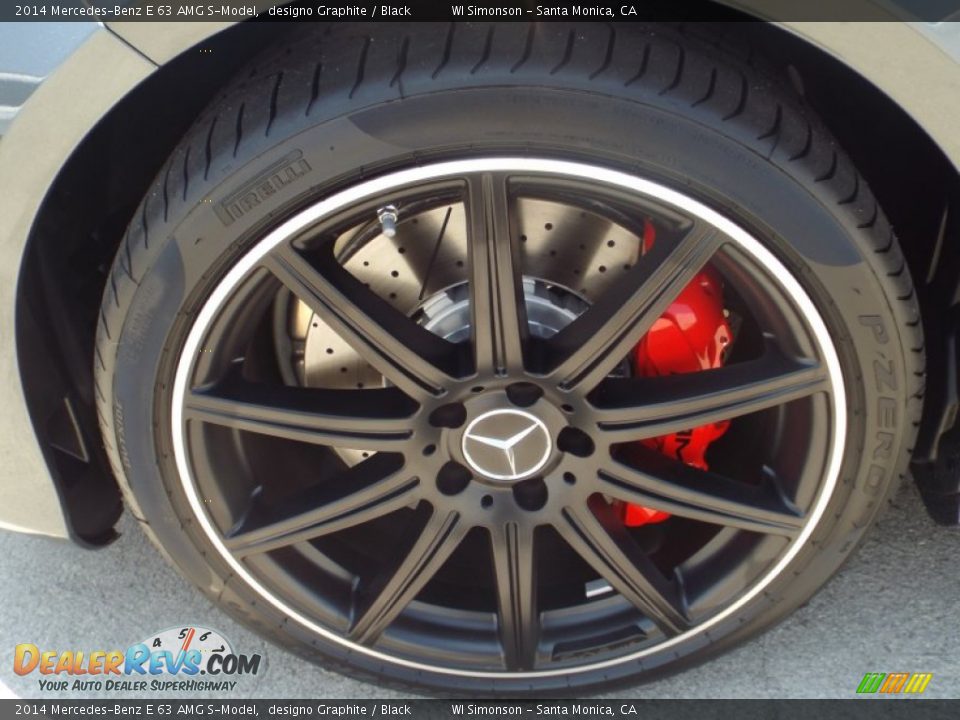 2014 Mercedes-Benz E 63 AMG S-Model designo Graphite / Black Photo #20