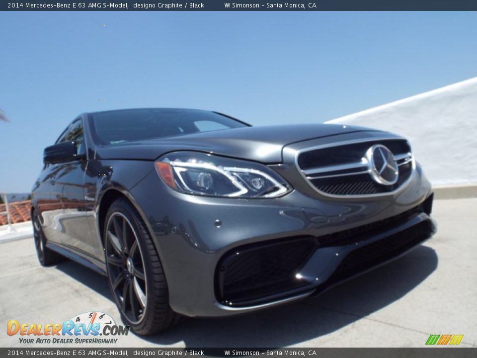 2014 Mercedes-Benz E 63 AMG S-Model designo Graphite / Black Photo #21