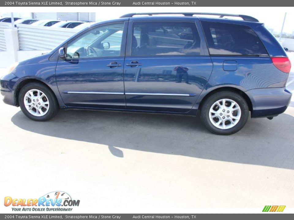 2004 Toyota Sienna XLE Limited Stratosphere Mica / Stone Gray Photo #5