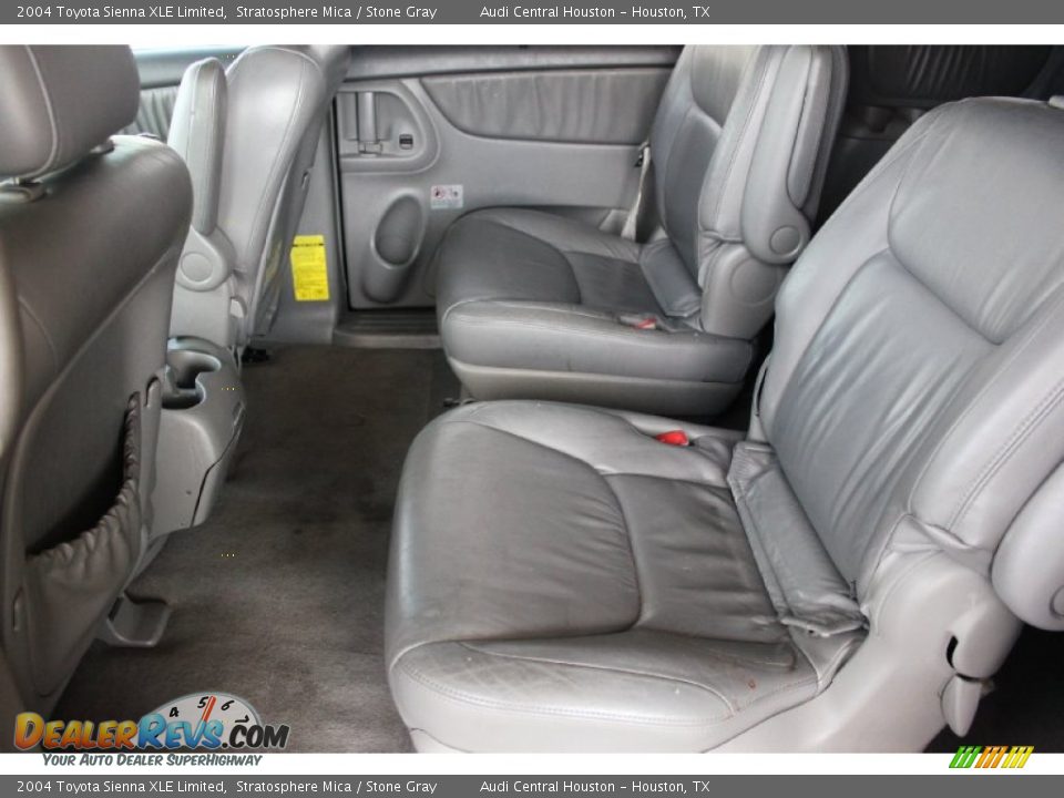 2004 Toyota Sienna XLE Limited Stratosphere Mica / Stone Gray Photo #24