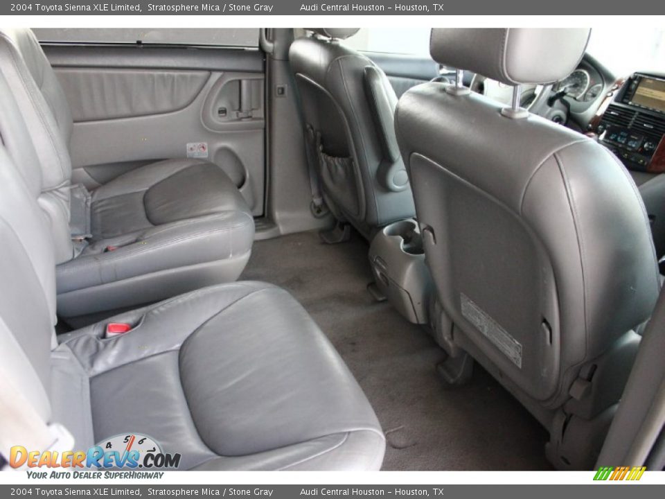 2004 Toyota Sienna XLE Limited Stratosphere Mica / Stone Gray Photo #28