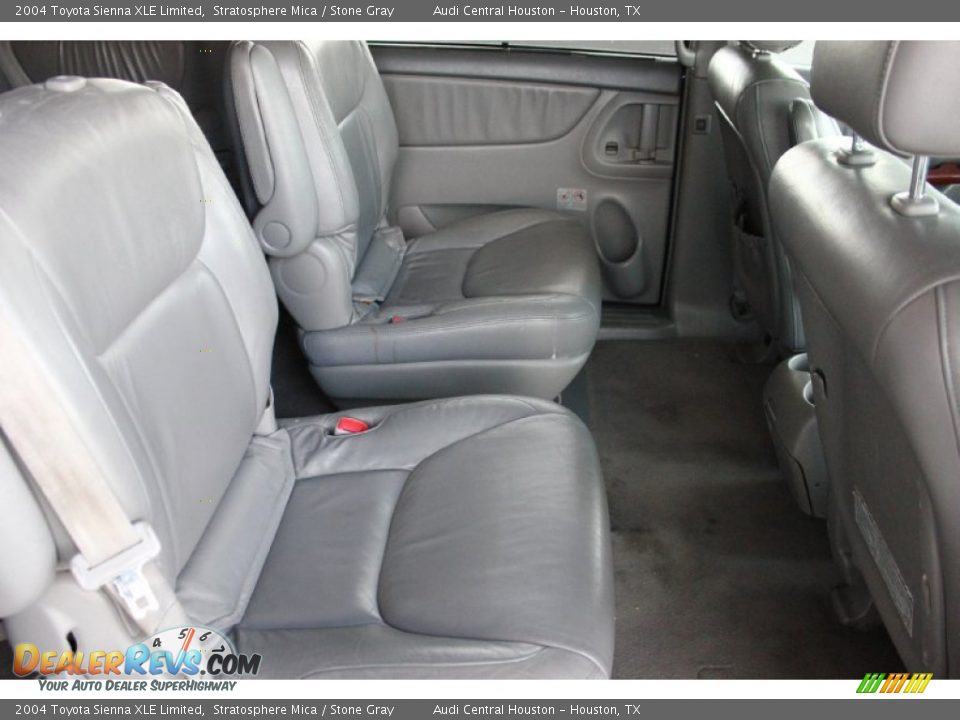 2004 Toyota Sienna XLE Limited Stratosphere Mica / Stone Gray Photo #29