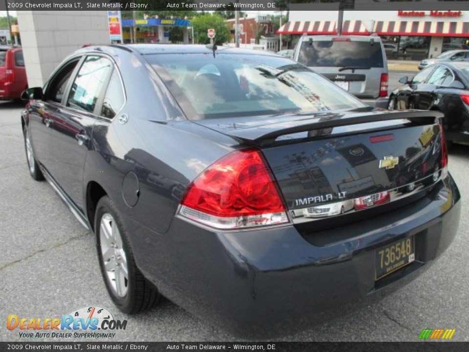 2009 Chevrolet Impala LT Slate Metallic / Ebony Photo #4