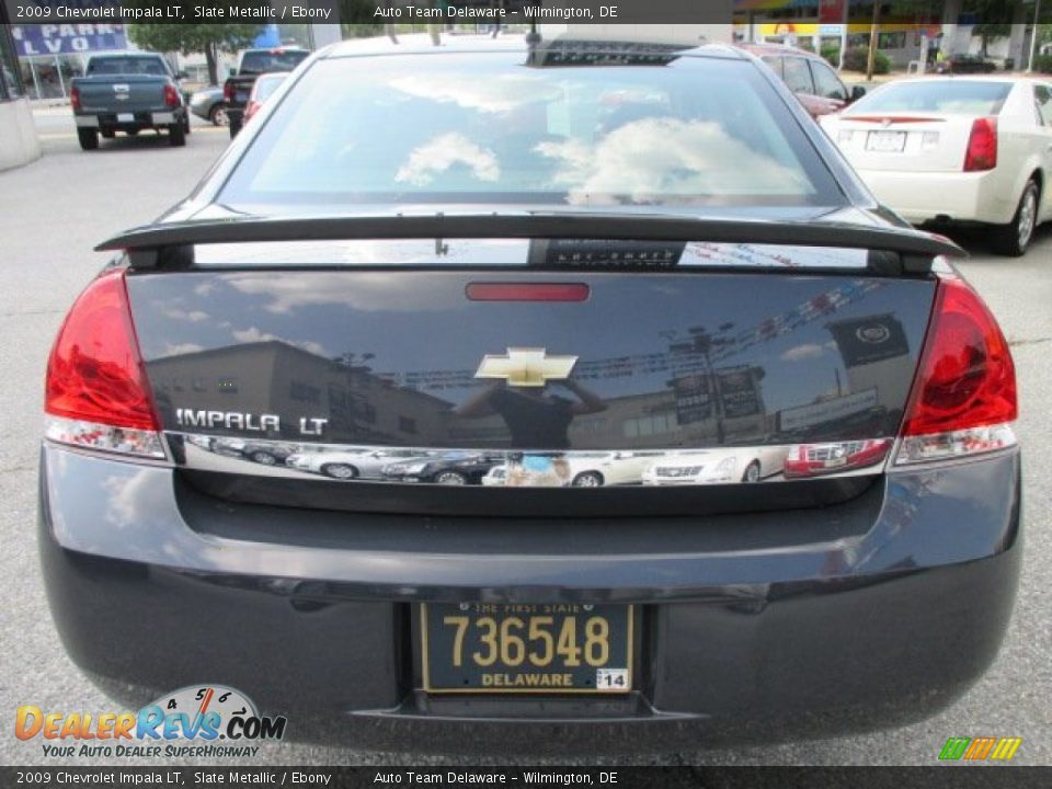 2009 Chevrolet Impala LT Slate Metallic / Ebony Photo #5